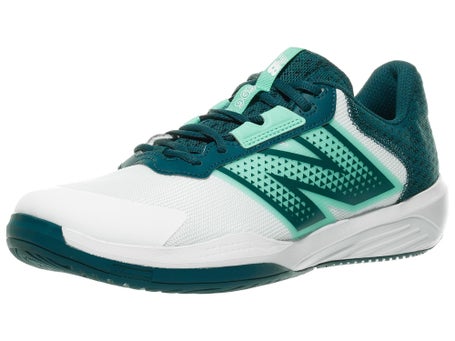 New Balance MC 696v6 D White/Medusa Green Mens Shoes