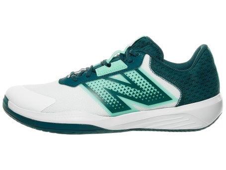 New Balance MC 696v6 2E White/Medusa Green Mens Shoes