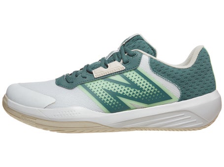 New Balance MC 696v6 D White/Green Mens Shoes