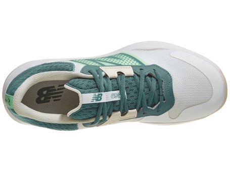 New Balance MC 696v6 D White/Green Mens Shoes
