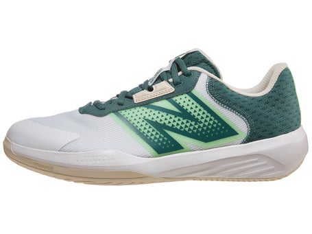 New Balance MC 696v6 2E White/Green Mens Shoes