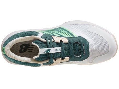 New Balance MC 696v6 2E White/Green Mens Shoes
