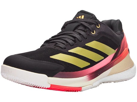 adidas CrazyQuick Boost Padel Bk/Gold/Red Mens Shoes