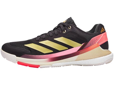 adidas CrazyQuick Boost Padel Bk/Gold/Red Mens Shoes