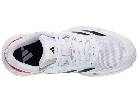 adidas CourtQuick Padel Wh/Black/Orange Mens Shoes
