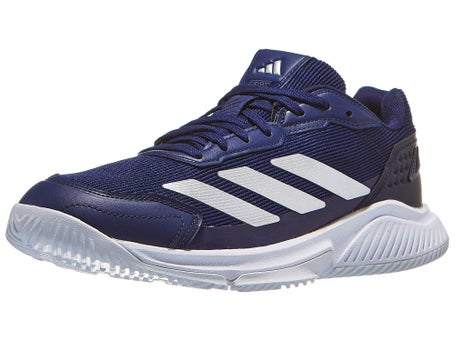 adidas CourtQuick Padel Wh/Dk Blue Mens Shoes