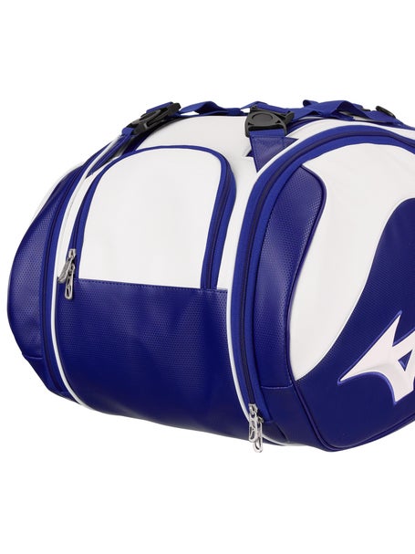 Mizuno Tour Staff 10 Pack Racquet Bag White/Blue