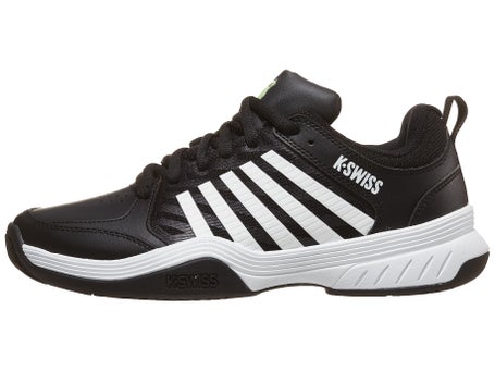 KSwiss Court Express 2 Black/White/Neon Mens Shoes