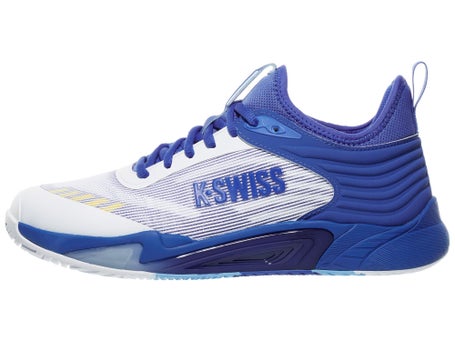 KSwiss Hypercourt Pinnacle White/Blue Mens Shoes