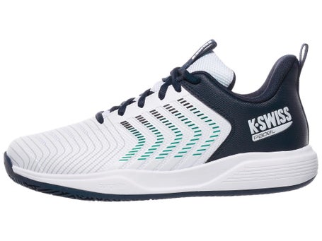 KSwiss Ultrashot Lt Padel White/Carbon Mens Shoes