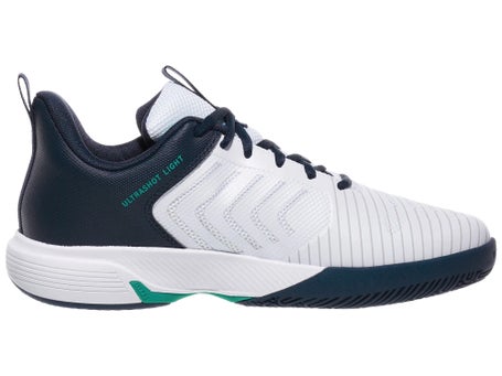 KSwiss Ultrashot Lt Padel White/Carbon Mens Shoes