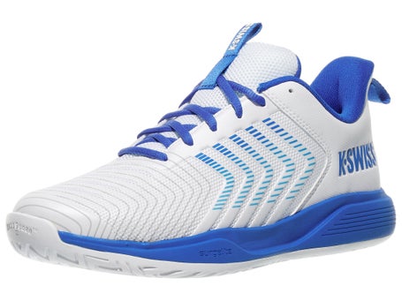 KSwiss Ultrashot Light White/Dazzling Blue Mens Shoes