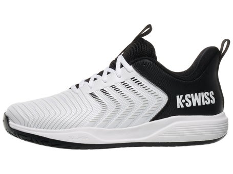 KSwiss Ultrashot Light White/Black Mens Shoes