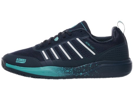 KSwiss Ultra Court Padel Carbon/Baltic Mens Shoes