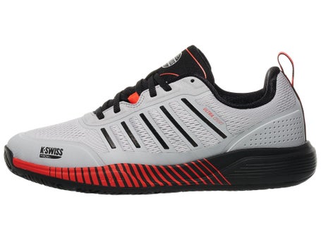 KSwiss Ultra Court Padel White/Black/Lava Mens Shoes
