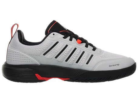 KSwiss Ultra Court Padel White/Black/Lava Mens Shoes