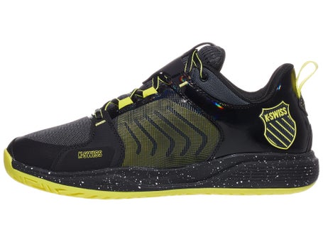 KSwiss Ultrashot Team Black/Shadow/Yellow Mens Shoes