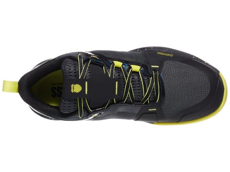 KSwiss Ultrashot Team Black/Shadow/Yellow Mens Shoes