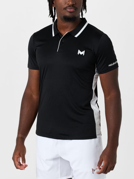 Mouratoglou Apparel Mens Core Match Polo - Black