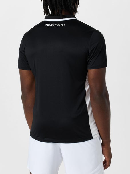 Mouratoglou Apparel Mens Core Match Polo - Black