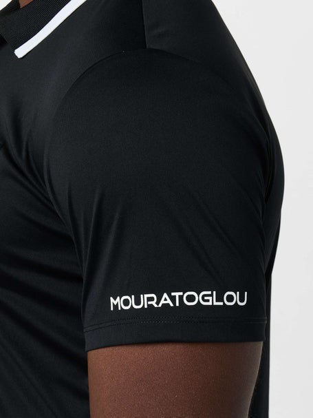 Mouratoglou Apparel Mens Core Match Polo - Black