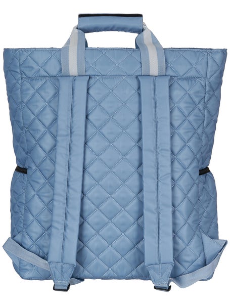 Maggie Mather Quilted Racquet Backpack Aegean Sea