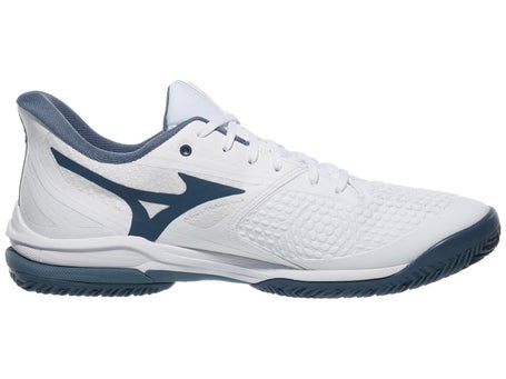 Mizuno Wave Exceed Tour 7 Clay White/Blue Mens Shoes