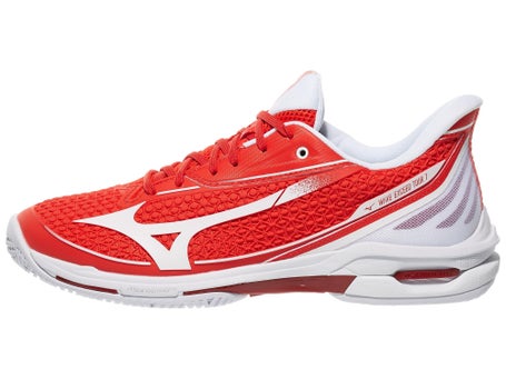 Mizuno Wave Exceed Tour 7 Red/White Mens Shoes 