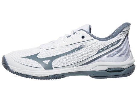 Mizuno Wave Exceed Tour 7 White/China Blue Mens Shoes