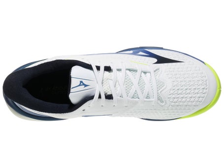 Mizuno Wave Exceed Tour 7 White/Dazzle Blue Mens Shoes