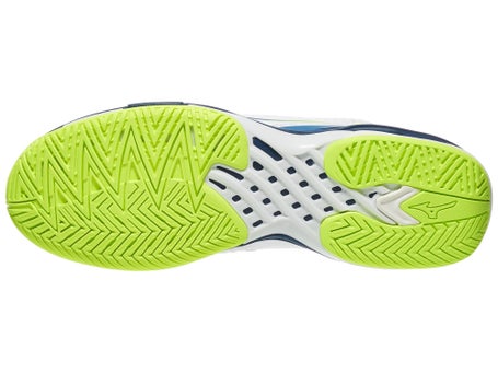 Mizuno Wave Exceed Tour 7 White/Dazzle Blue Mens Shoes