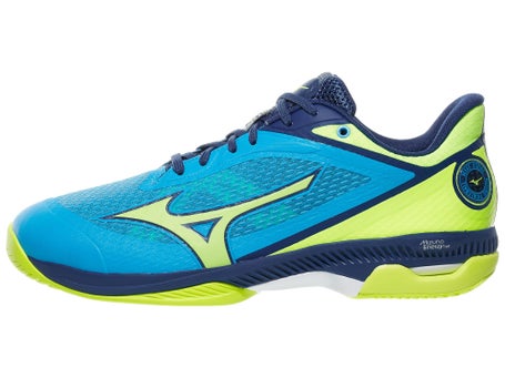 Mizuno Wave Strike Blue/Yellow Mens Pickle Shoes 