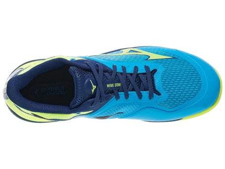 Mizuno Wave Strike Blue/Yellow Mens Pickle Shoes 