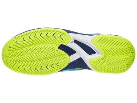 Mizuno Wave Strike Blue/Yellow Mens Pickle Shoes 