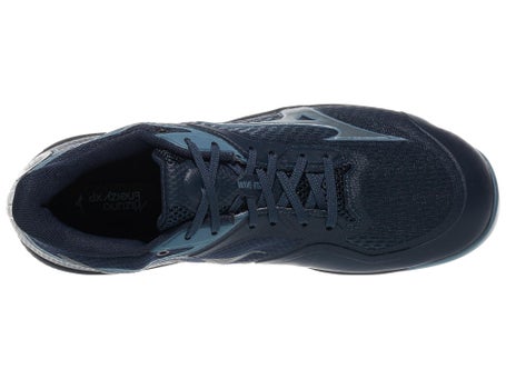 Mizuno Wave Strike Navy/Blue Mens Pickle Shoes 