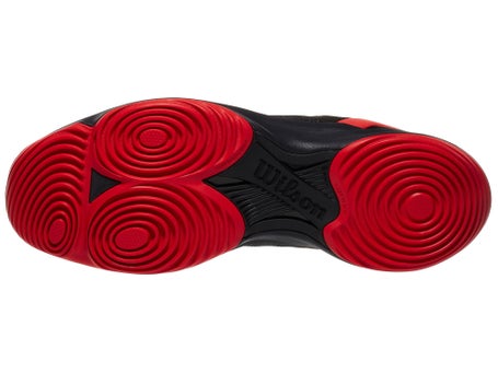 Wilson Hurakn Pro V2 Padel Black/Red Mens Shoes