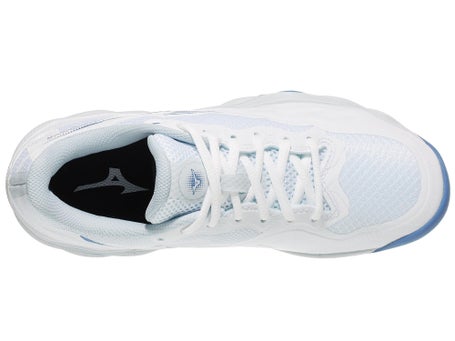 Mizuno Wave Enforce Court White/Blue Woms Shoes