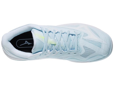 Mizuno Wave Exceed Court Ice Water/Yellow Womens Shoes