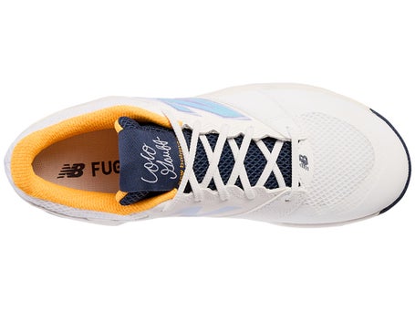 New Balance Coco Delray D White/Gold Mens Shoes