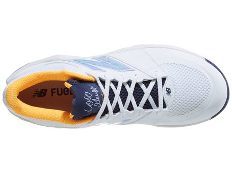 New Balance Coco Delray 2E White/Gold Mens Shoes