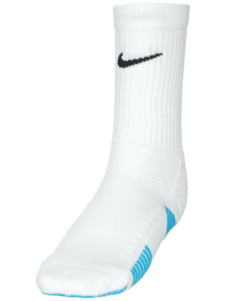 Nike Elite 2.0 Crew Sock White/Volt