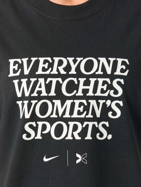 Nike Unisex Everyone Watches Womens Sports T-Shirt