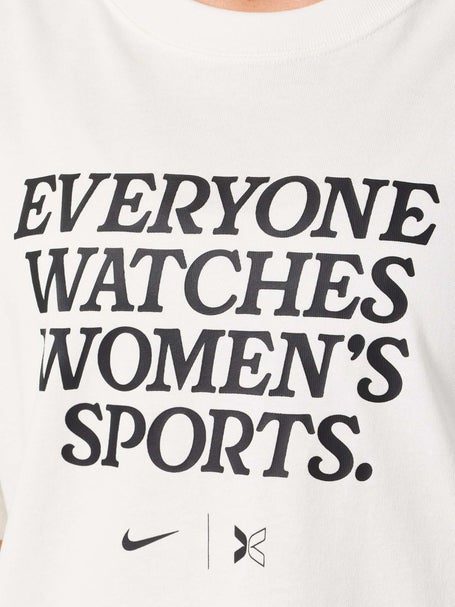 Nike Unisex Everyone Watches Womens Sports T-Shirt