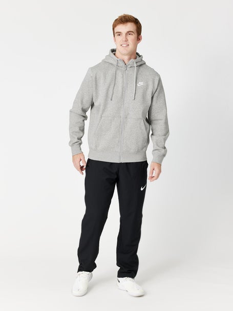 Nike Mens Core Club Zip Hoodie - Grey