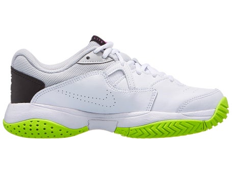 Nike Court Jr Lite White/Fuchsia/Lime Junior Shoes