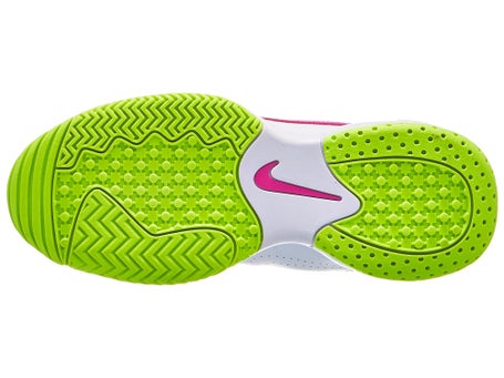 Nike Court Jr Lite White/Fuchsia/Lime Junior Shoes