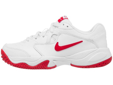 Nike Court Jr Lite White/Red Junior Shoes