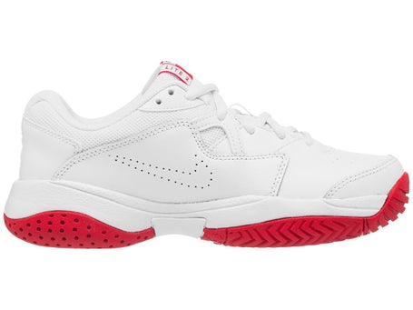 Nike Court Jr Lite White/Red Junior Shoes