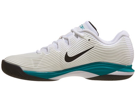 Nike Zoom Vapor 12 Wh/Black/Emerald Mens Shoes