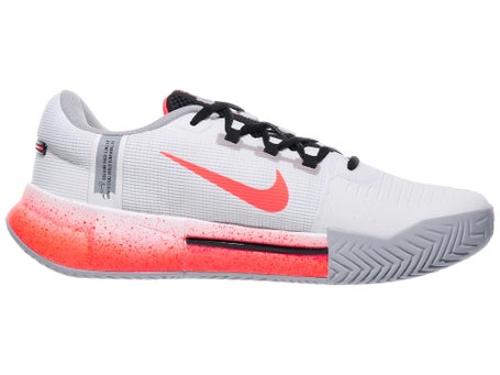 Nike GP Challenge 1 PRM White/Lava/Grey Mens Shoes 